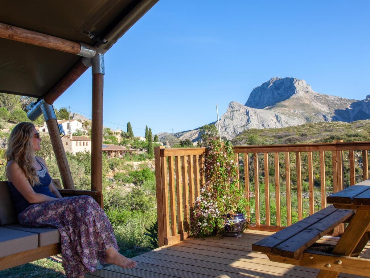Can Elisa Safari Tent Tarbena Екстер'єр фото