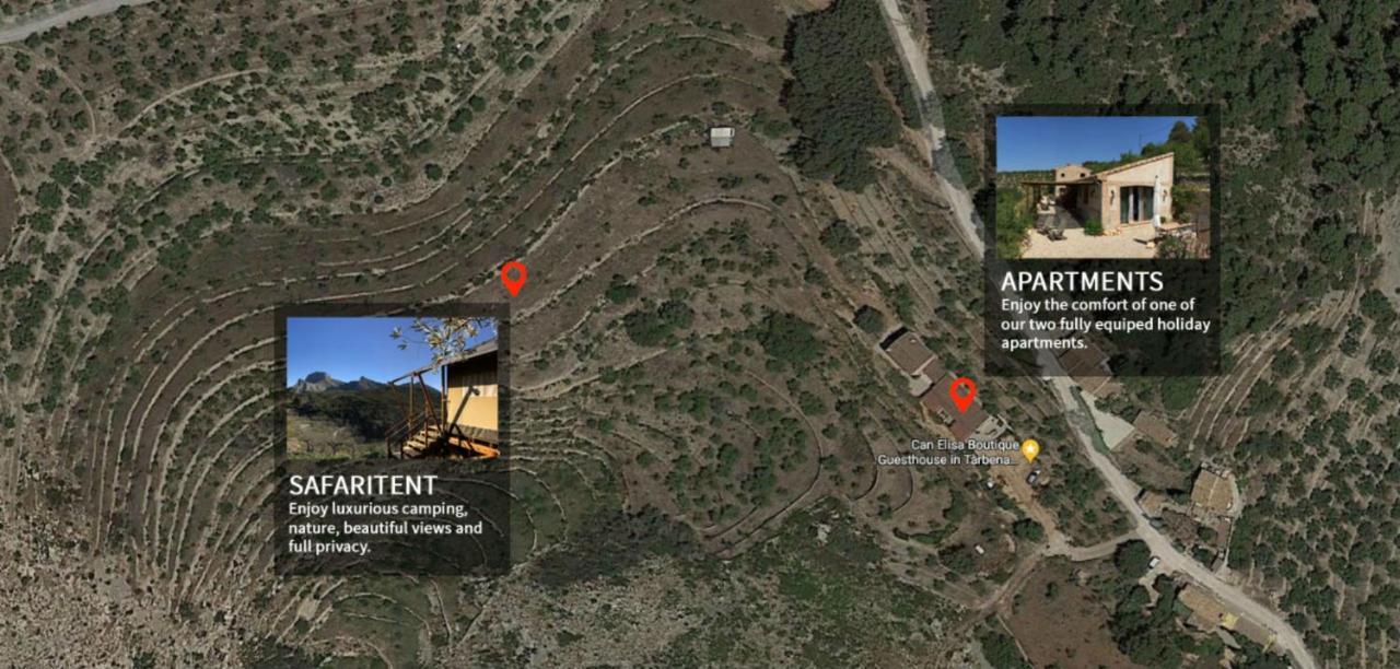 Can Elisa Safari Tent Tarbena Екстер'єр фото